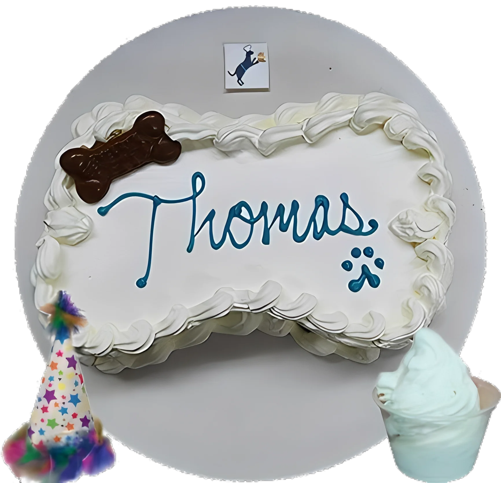6″ Birthday Party Classic Package 3 Classic Blue