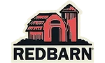 Red barn logo with silo
