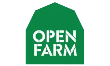 Open Farm logo with geometric design