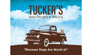 Classic truck, dog, and treat promo