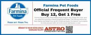Pet food discount offer