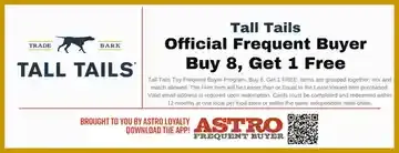 Buy 8, get 1 free promotion