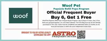 Buy six get one free promotion