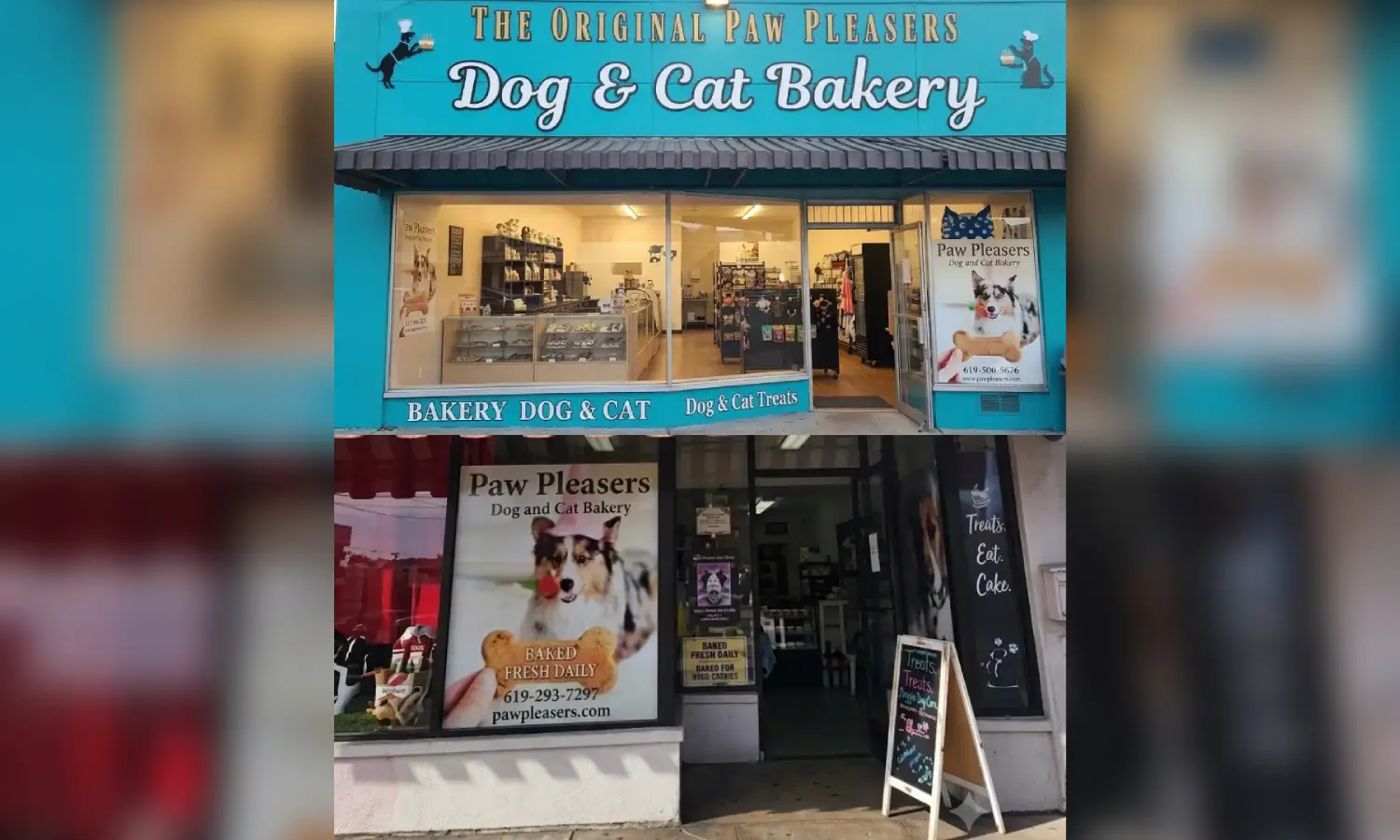 Pet treats and baked goods store
